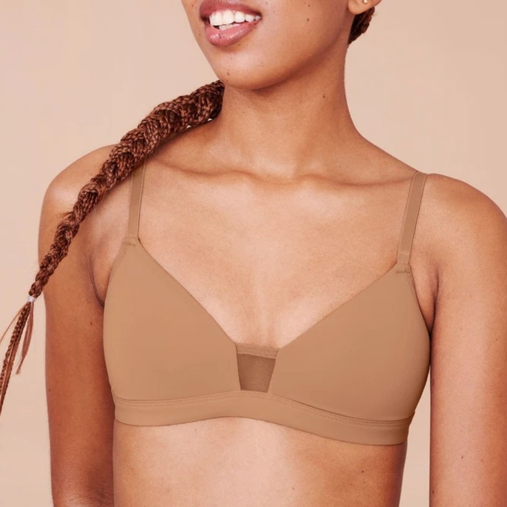 Pepper | FeelGood Wirefree T-Shirt Bra Tuscan Tan Small